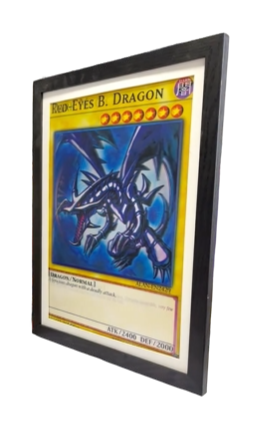 3D Lenticular Yu-Gi-Oh! Poster – Blue-Eyes White Dragon / Red-Eyes Black Dragon / Dark Magician.
