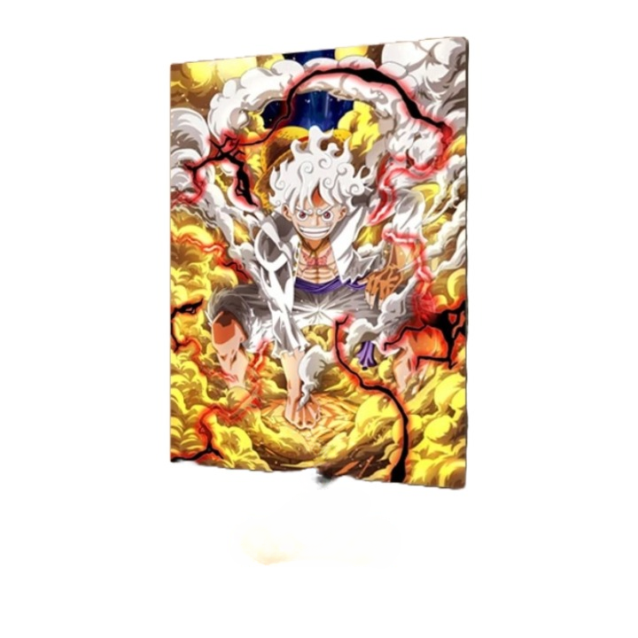 One Piece 3D Lenticular Poster – Gear 5 Luffy Edition