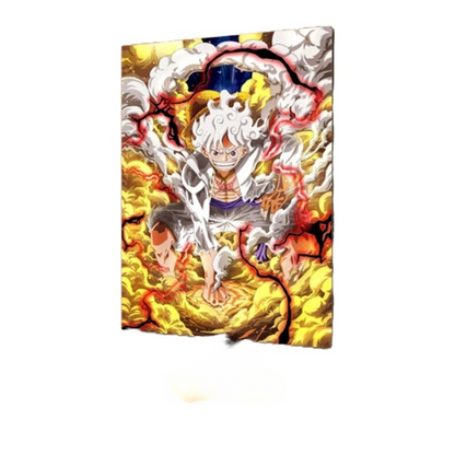 One Piece 3D Lenticular Poster – Gear 5 Luffy Edition