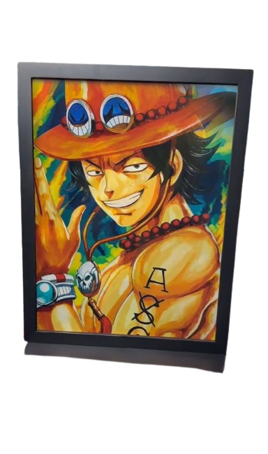 One Piece Brothers in Motion – 3D Lenticular Poster