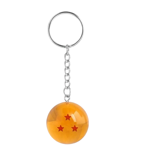 Dragon Ball Series 1–7 Star Keychain Set
