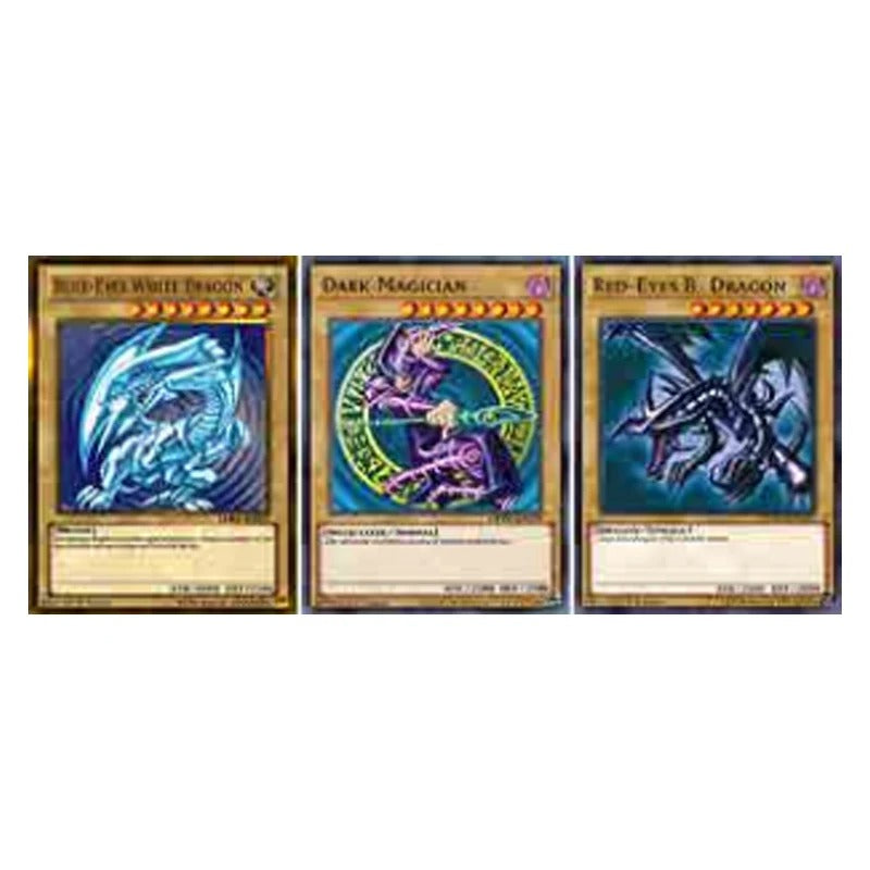 3D Lenticular Yu-Gi-Oh! Poster – Blue-Eyes White Dragon / Red-Eyes Black Dragon / Dark Magician.