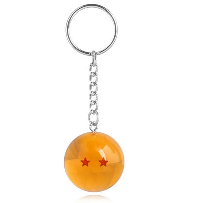 Dragon Ball Series 1–7 Star Keychain Set